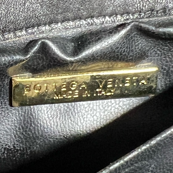 Vintage Bottega Veneta Black Crossbody - Picture 3 of 5